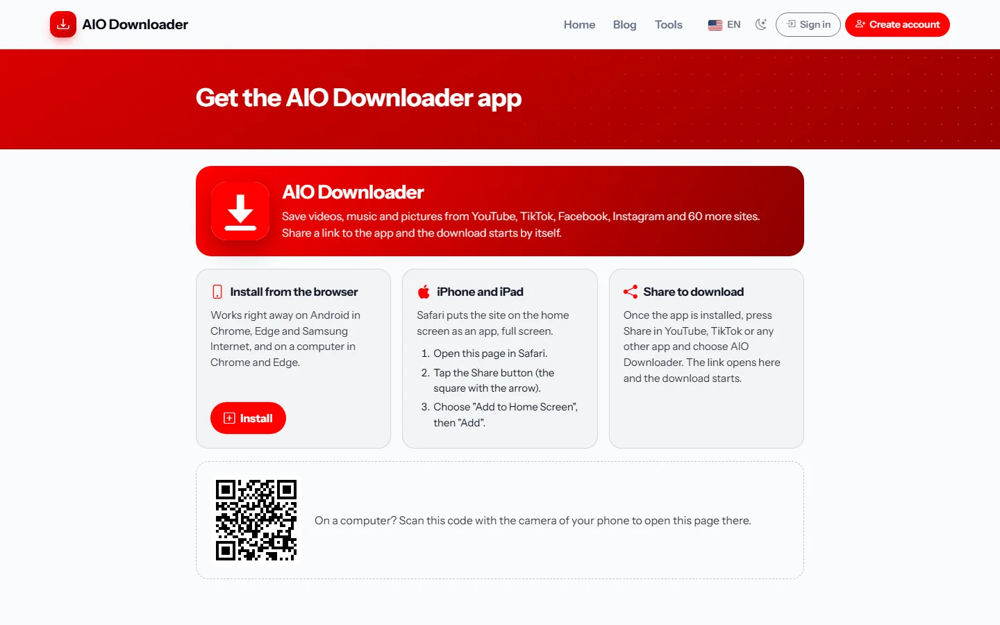 App Builder screenshot