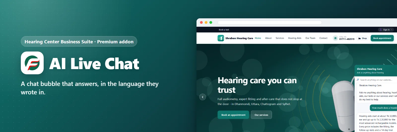 AI Live Chat Addons