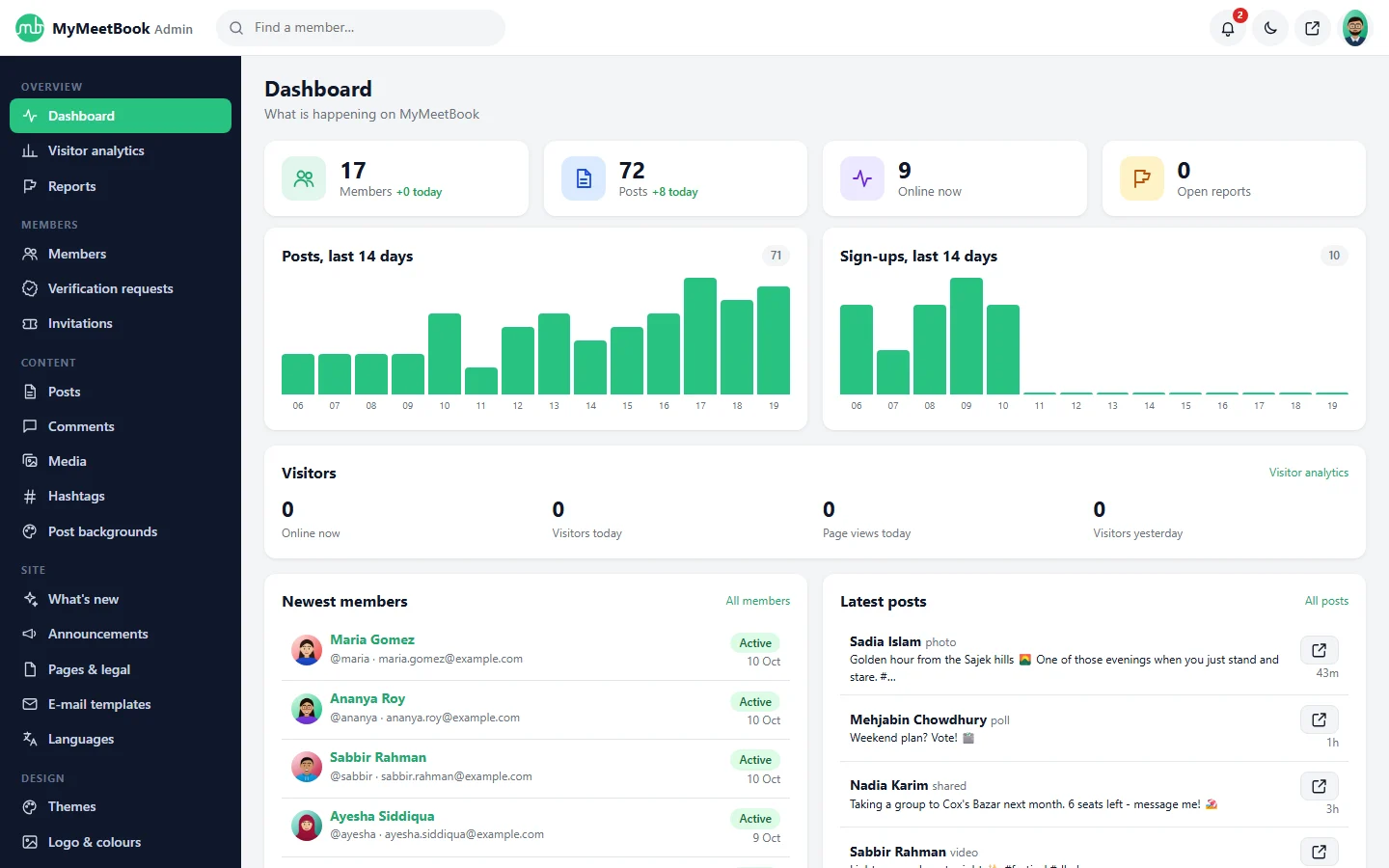 MyMeetBook screenshot