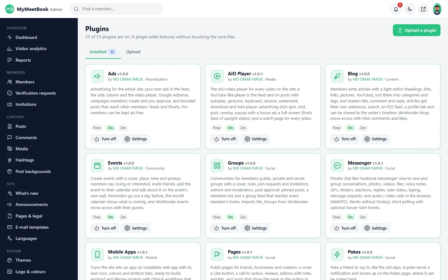 MyMeetBook screenshot