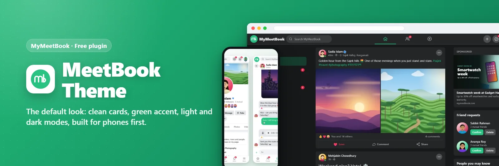 MeetBook Theme